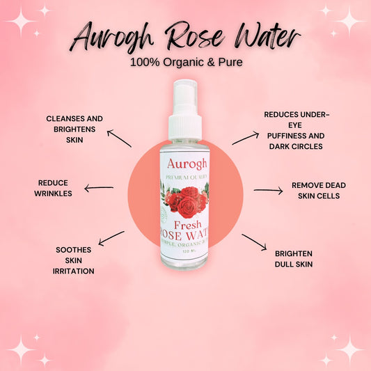Aurogh Rose Water 120ml