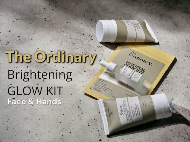 The Ordinary Face & Hand Brightening Glow Kit