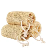3 piece Chiltanpure Body Sponge Exfoliating Natural Loofah for Deep Cleaning Bath And Body