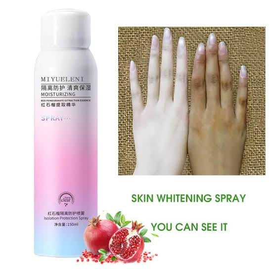 SunScreen & Skin Whitening Spray