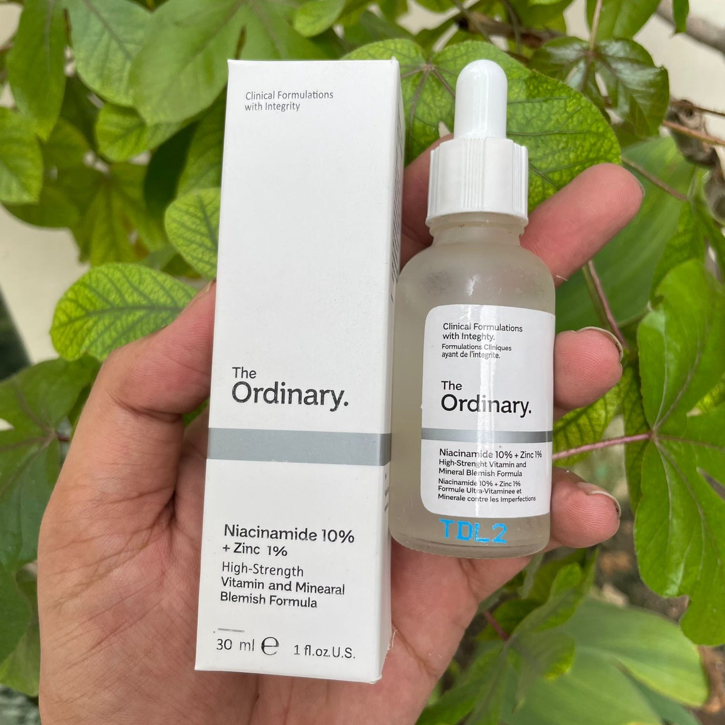 The Ordinary Niacinamide 10% + Zinc 1% Serum For All Skin Types (Master Copy) Batch Code