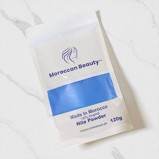 Moroccan Blue Powder For Skin Lightening 120g